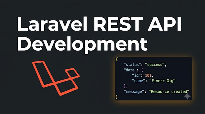 a laravel rest API for your mobile app
