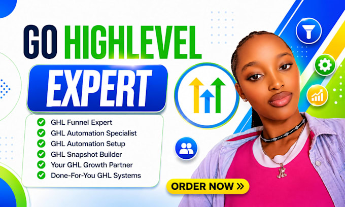 build a high converting gohighlevel funnel CRM automation system