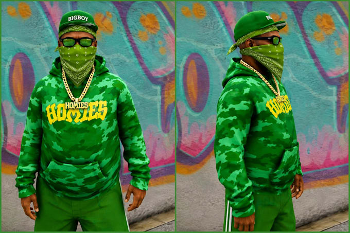create a custom fivem ped, gta 5 character, clothing and tattoos