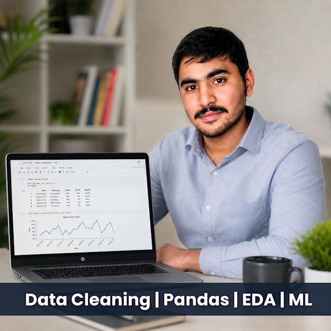 do data analysis, cleaning, and eda with python pandas and numpy
