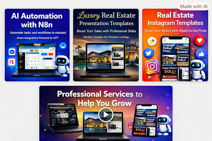 luxury real estate pitch decks