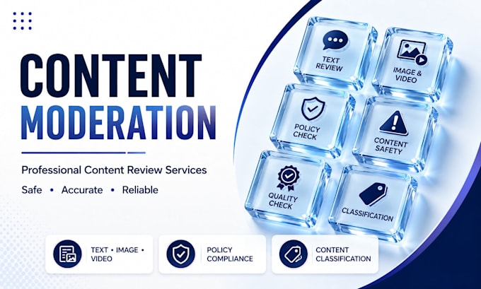 be your content moderator for image and video review