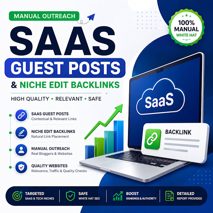provide saas guest posts and niche edit backlinks