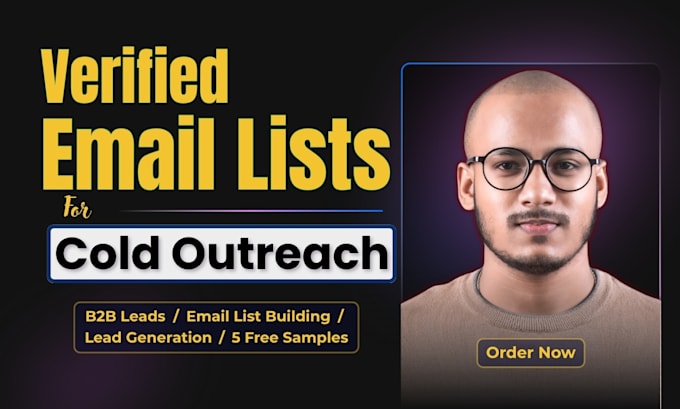 build a verified b2b email list for cold email campaigns