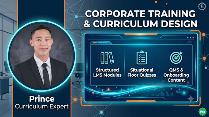 design a structured qms training curriculum and  quizzes
