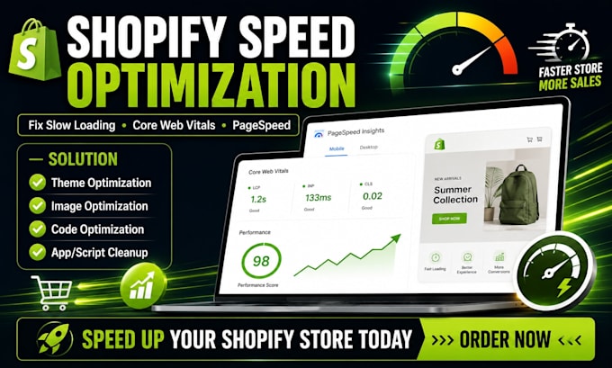 optimize shopify speed core web vitals and google pagespeed boost