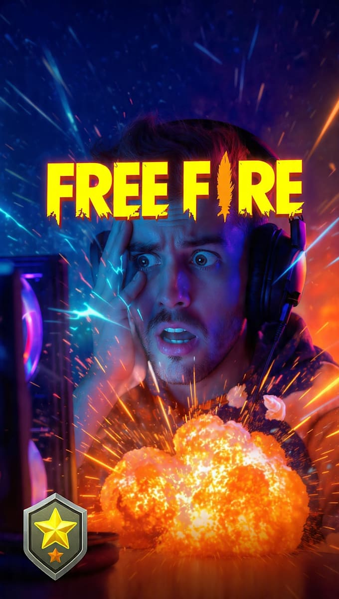 design eye catching gaming youtube thumbnail free fire pubg