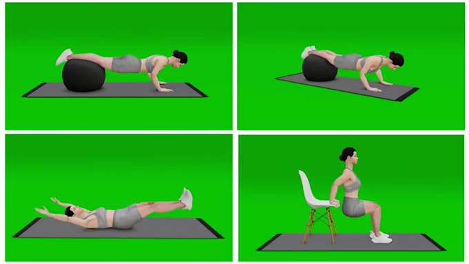 create workout explainer animation 3d muscle anatomy animation medical animation