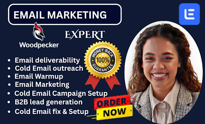 setup woodpecker cold email campaigns woodpecker b2b lead generation