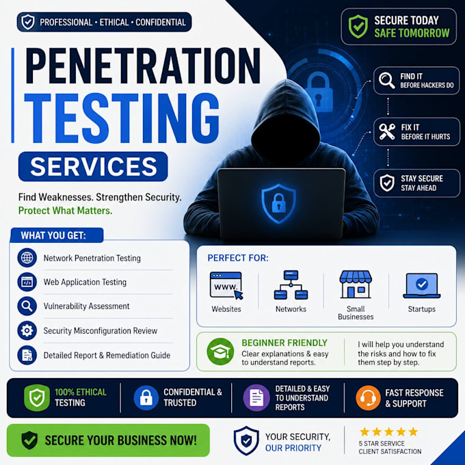 perform a website vulnerability assessemt and penetration test