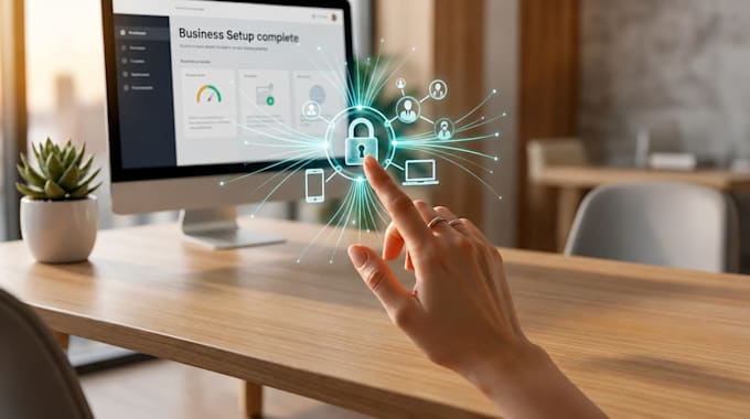 setup business manager and provide domain verification guidance