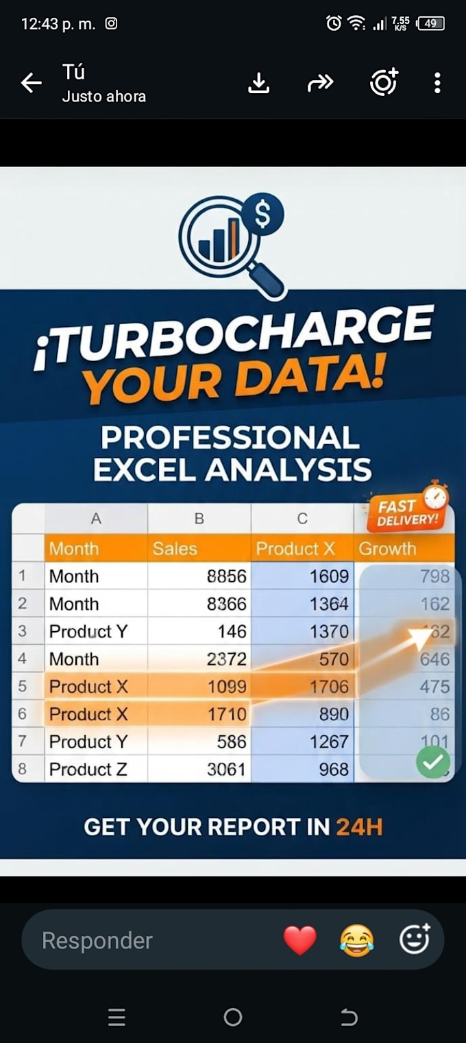 do professional data analysis and excel visualization