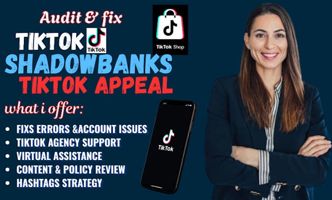 appeal tiktok shop audit tiktok fix shadow ban issues
