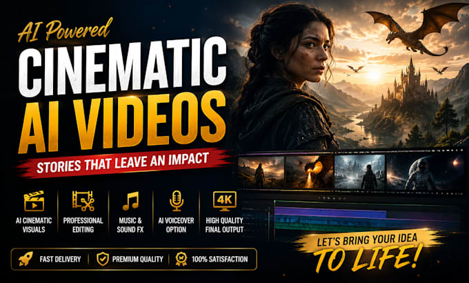 create cinematic ai videos with storytelling and dramatic visuals