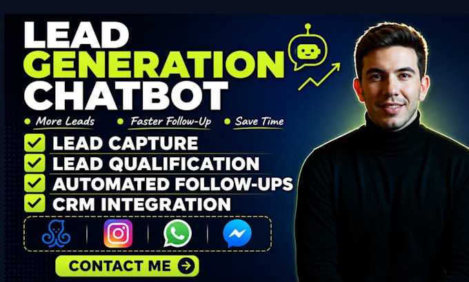 create a manychat lead generation chatbot