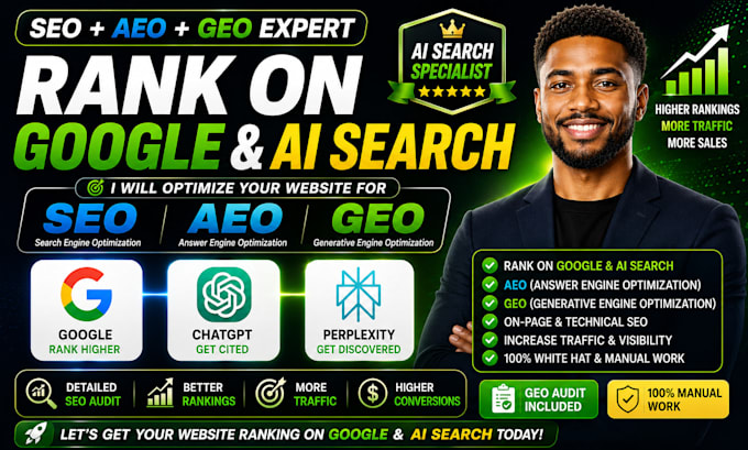 optimize website SEO aeo and GEO for google and ai search