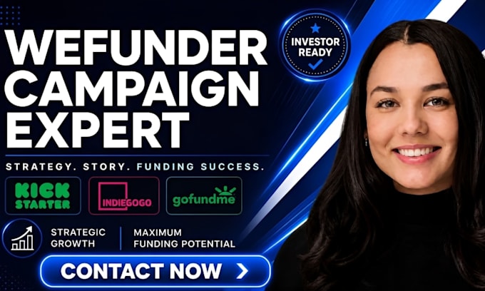 create an investor ready wefunder campaign pitch and launch strategy