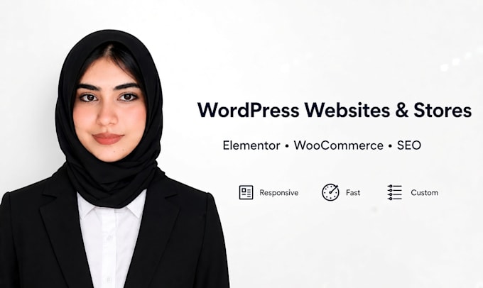 create a modern wordpress website for your business