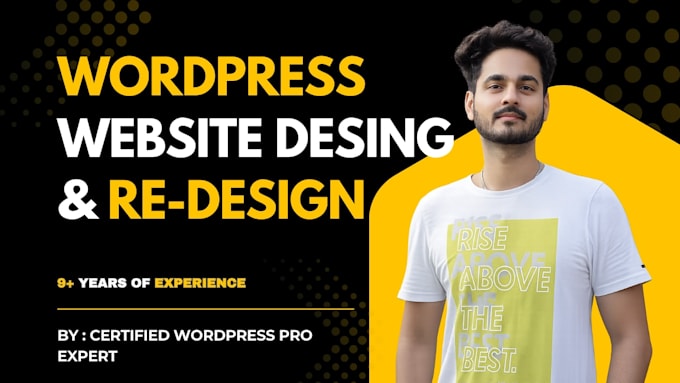 design and development wordpress website