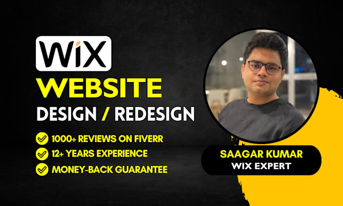 do wix landing page, wix website redesign and wix website design
