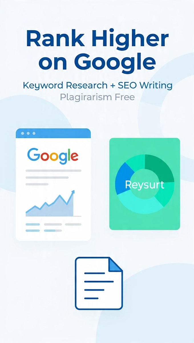 write SEO blog posts and amazon affiliate articles for your website