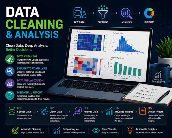 do data cleaning, preprocessing, and eda in python