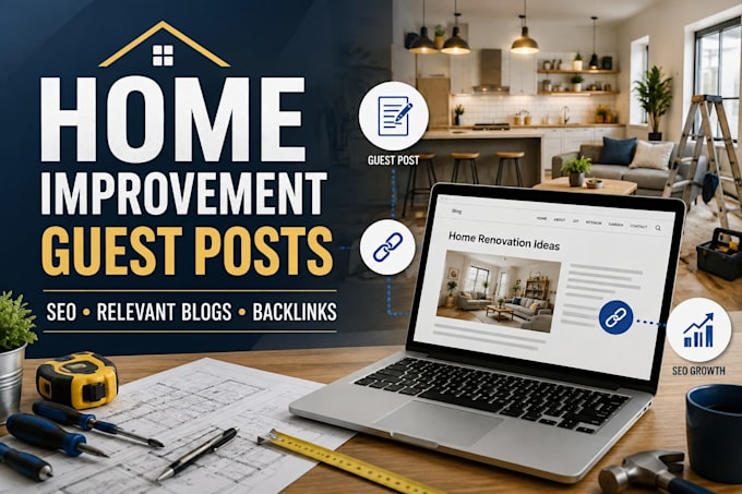 publish home improvement guest posts on high da blog