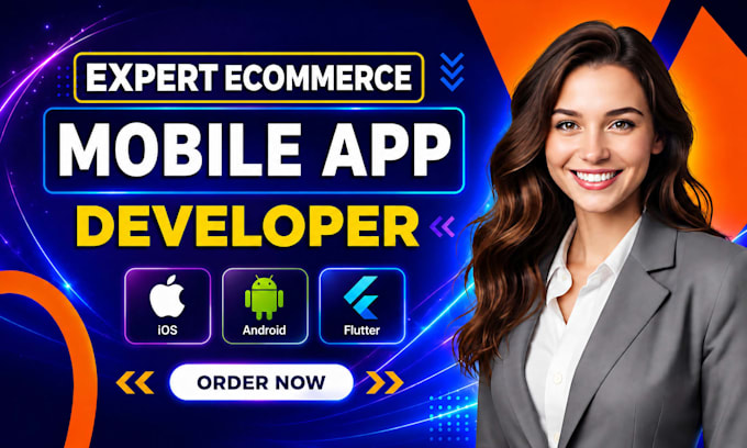 develop a flutter ecommerce mobile app development for android and IOS