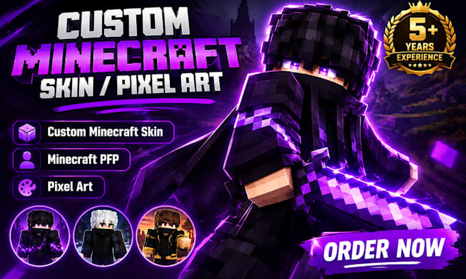 create custom minecraft skins, minecraft skin pfp design and pixel art