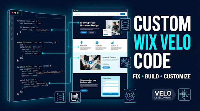 do custom wix velo code wix development and website functionality wix code