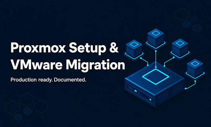 set up your proxmox cluster or migrate your vms off vmware
