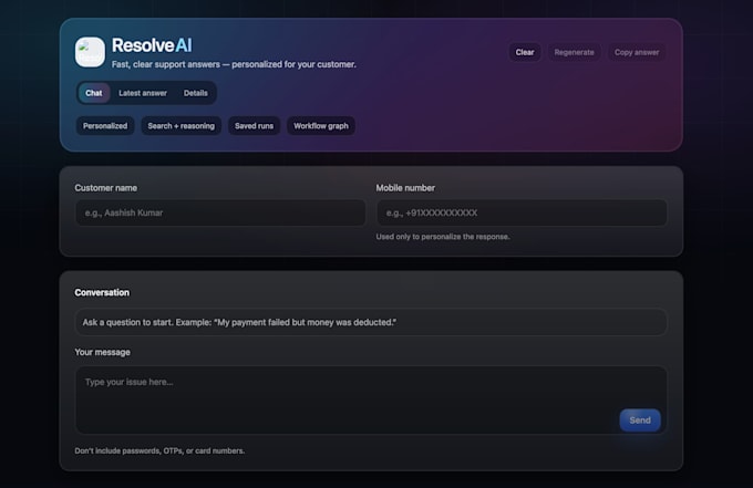 build a custom rag chatbot
