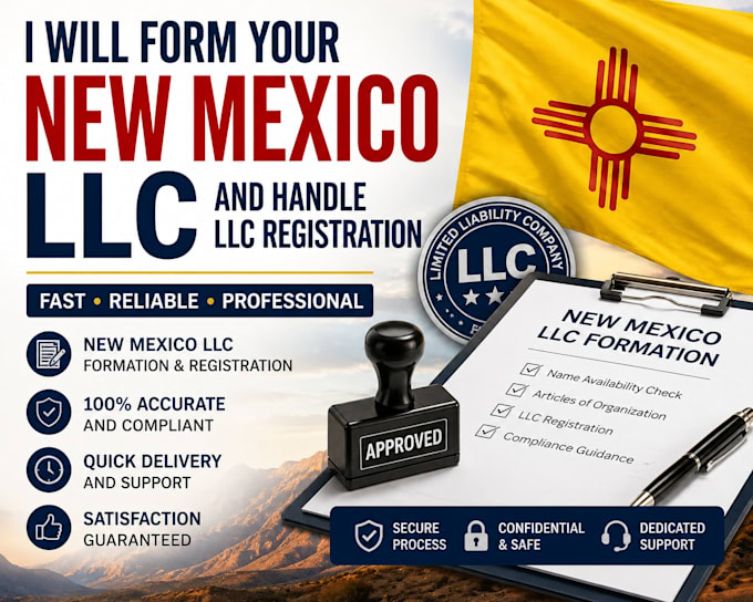 form your new mexico llc and handle llc registration