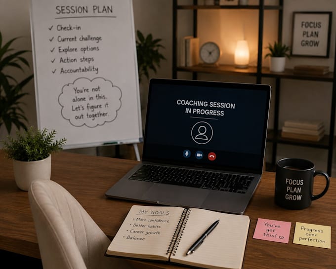be your personal growth and accountability coach