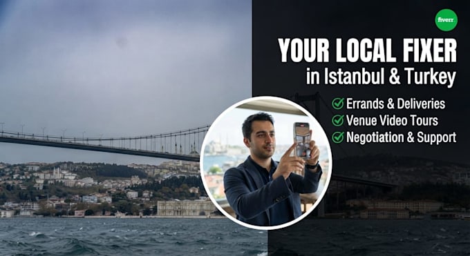 be your local fixer, errand runner, and trusted assistant in istanbul