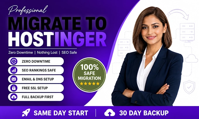 migrate website to hostinger, hostinger website migration, domain and ssl setup