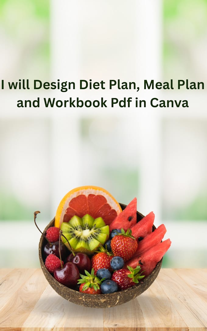 create custom diet plan and meal plan pdf for weight loss