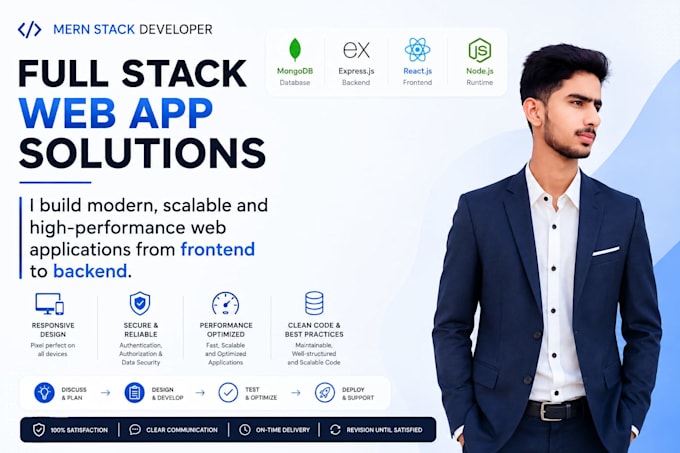 build full stack web applications,including e commerce, blog site and dashboards