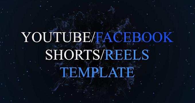 do social media shorts and reels custom animation template