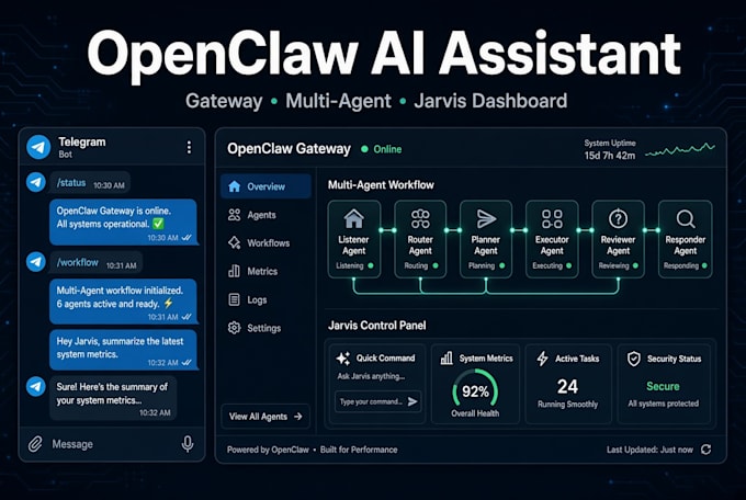 fix install open claw ai assistant jarvis dashboard openclaw gateway issues vps