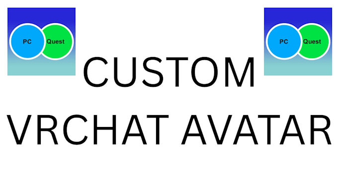 model 3d vrchat avatar, vr character, vtuber avatar