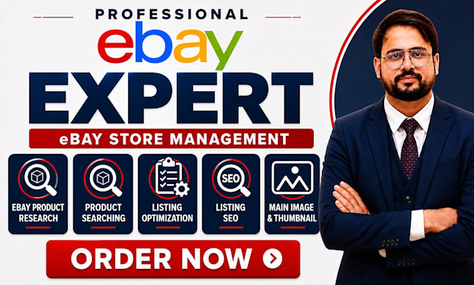 provide complete ebay store management services