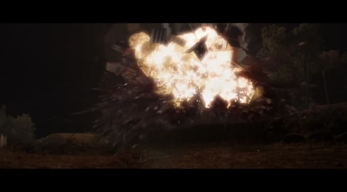 create realistic vfx fire explostion smoke and cinematic special effect