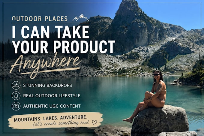 create relatable outdoor lifestyle ugc videos for you