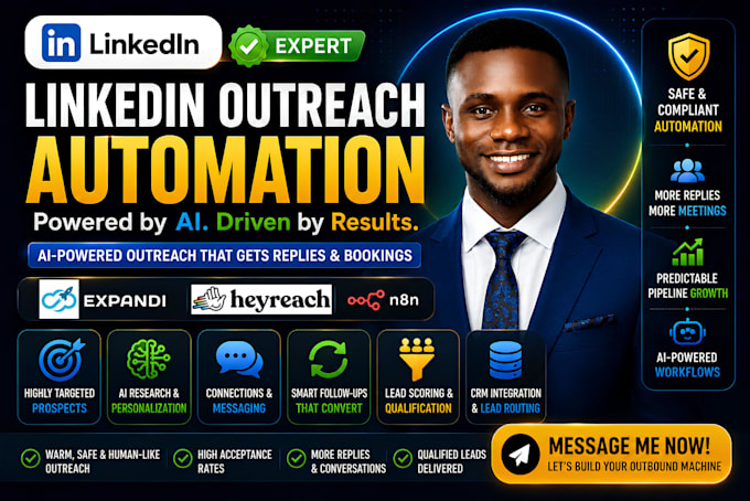 do ai powered linked in outreach linkedin automation expandi heyreach
