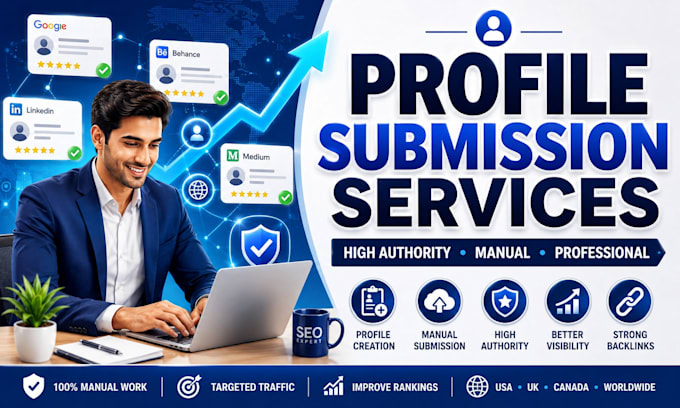 do 30 high da profile submission backlinks