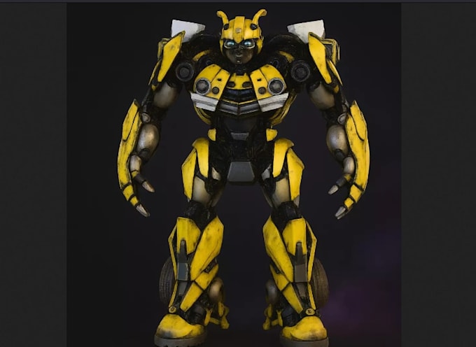 design and model a custom 3d mecha robot, vrchart avatar or sci fi character