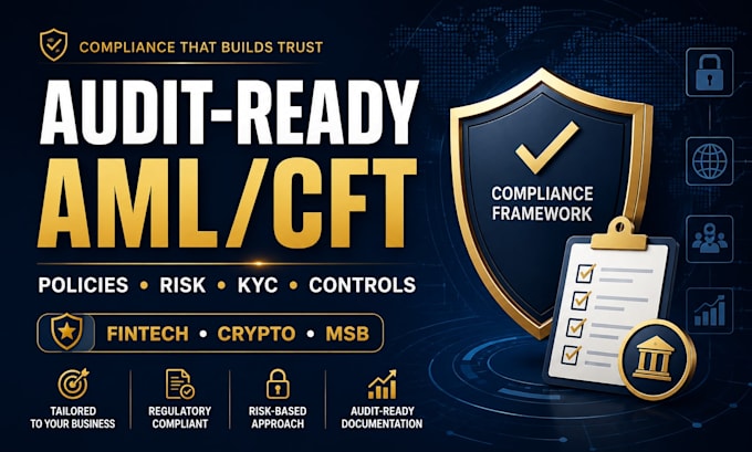 build audit ready aml cft programs and secure soc 2 compliance