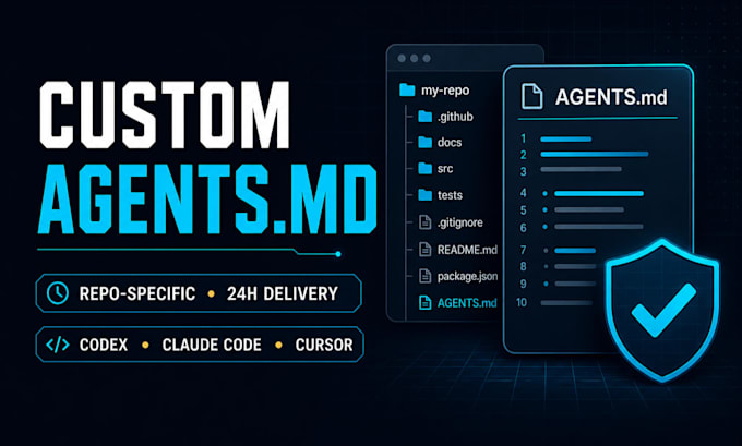 write a custom agents md for codex claude code or cursor