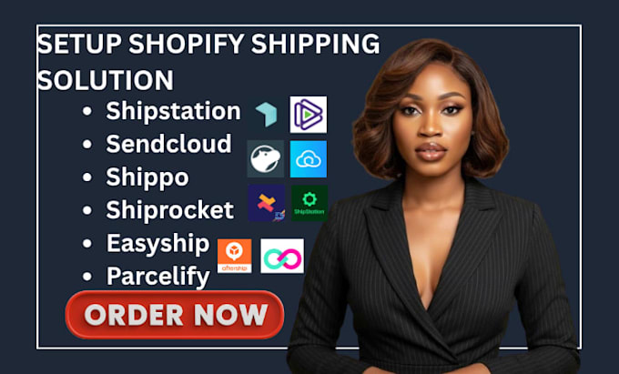 setup shopify shipping solution shipstation sendcloud shippo shiprocket easyship